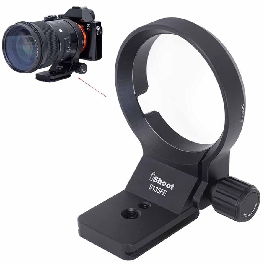 Amazon.com : Lens Collar Tripod Mount Ring Compatible with